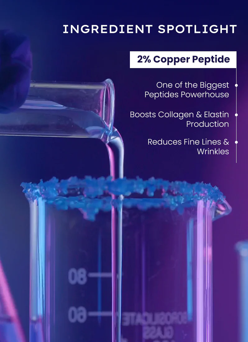 10% Peptide with 2% Copper Peptide Face Serum - 18ml - Image 3