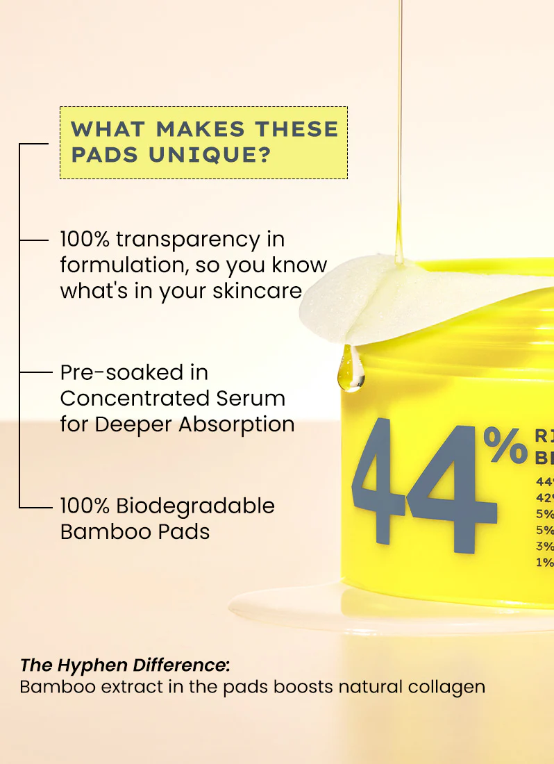 Brightening Serum Pads with 44% Rice Water - 50 pads - Image 9