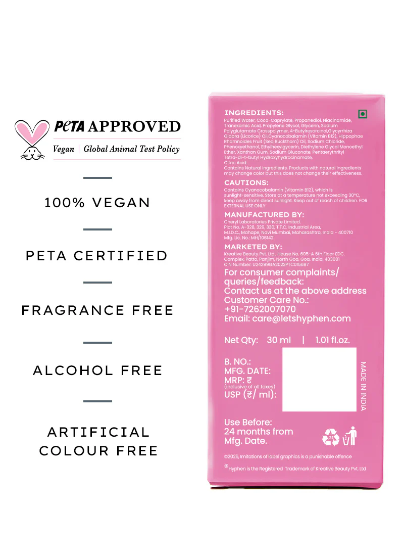 Dual Phase De-pigmentation Serum | 4% Tranexamic Acid- 30ml - Image 10