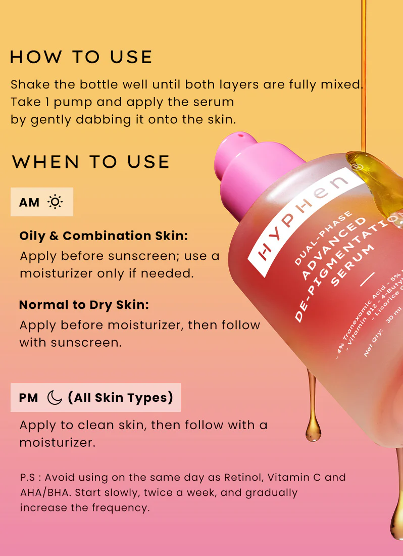 Dual Phase De-pigmentation Serum | 4% Tranexamic Acid- 30ml - Image 9