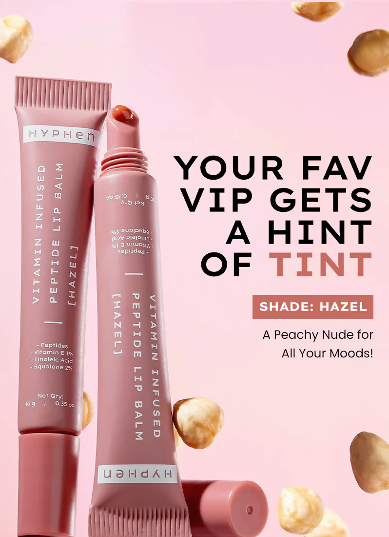 VIP HAZEL LIP BALM WITH 1% VIT E, 2% SQUALANE & PEPTIDES - 10G - Image 3
