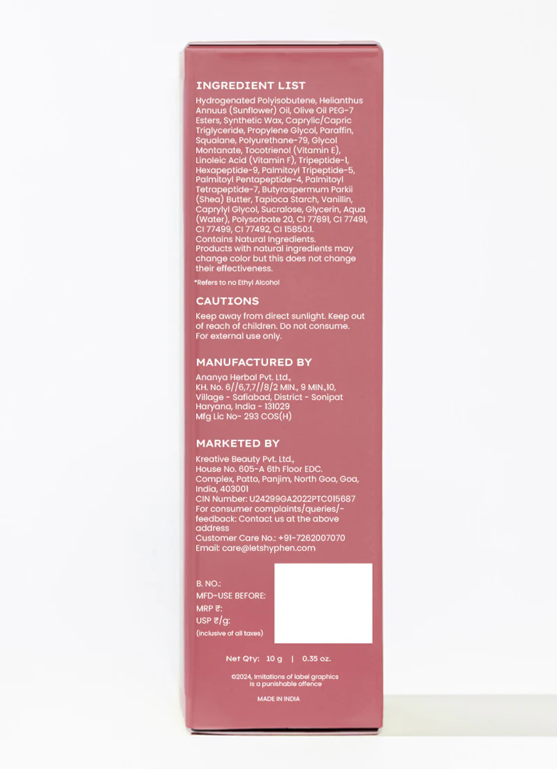 VIP MARSHMALLOW LIP BALM WITH 1% VIT E, 2% SQUALANE & PEPTIDES - 10G - Image 10