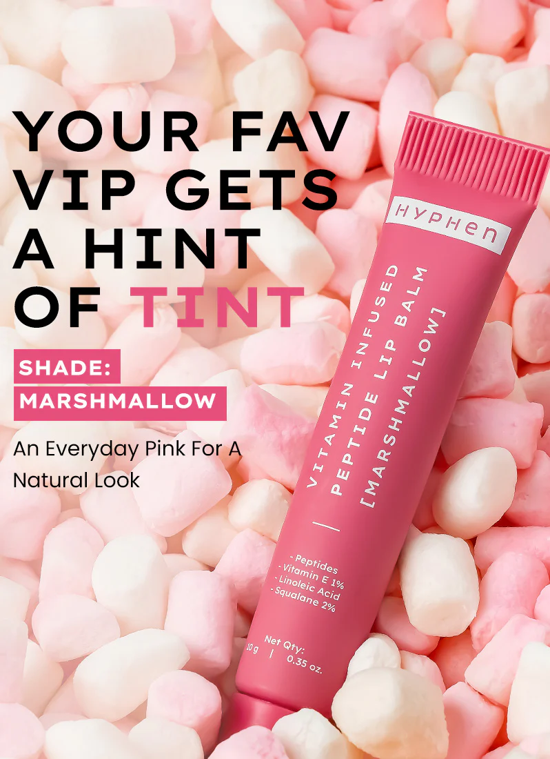 VIP MARSHMALLOW LIP BALM WITH 1% VIT E, 2% SQUALANE & PEPTIDES - 10G - Image 4