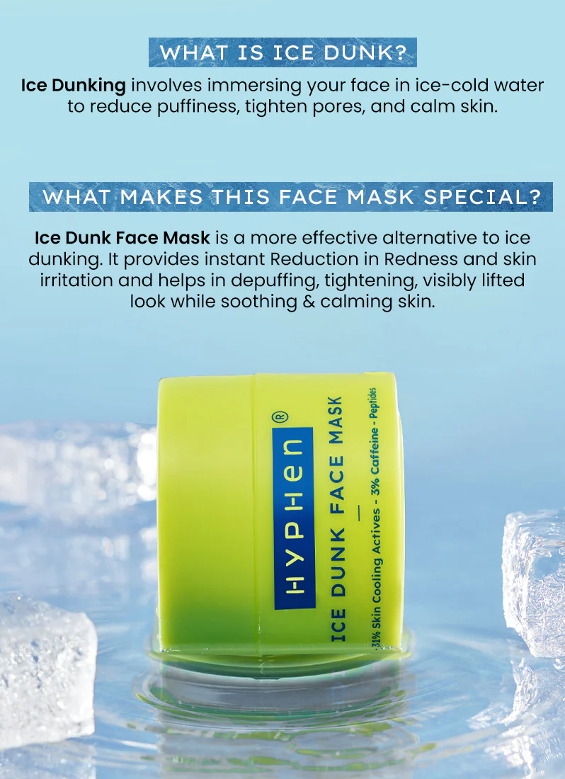 ICE DUNK COOLING FACE MASK 31% COOLING ACTIVES - 50GM - Image 4