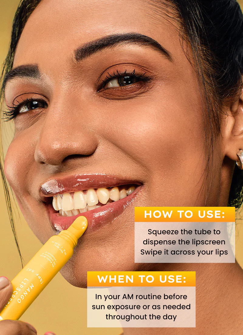 MANGO LIP SCREEN SPF 50 PA++++ WITH 2% KOJIC ACID - Image 8