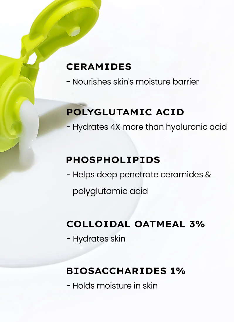 Moisturizing Cream Cleanser With Ceramides For Dry Skin - 100 ml - Image 4