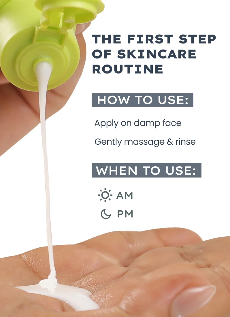 Moisturizing Cream Cleanser With Ceramides For Dry Skin - 100 ml - Image 6