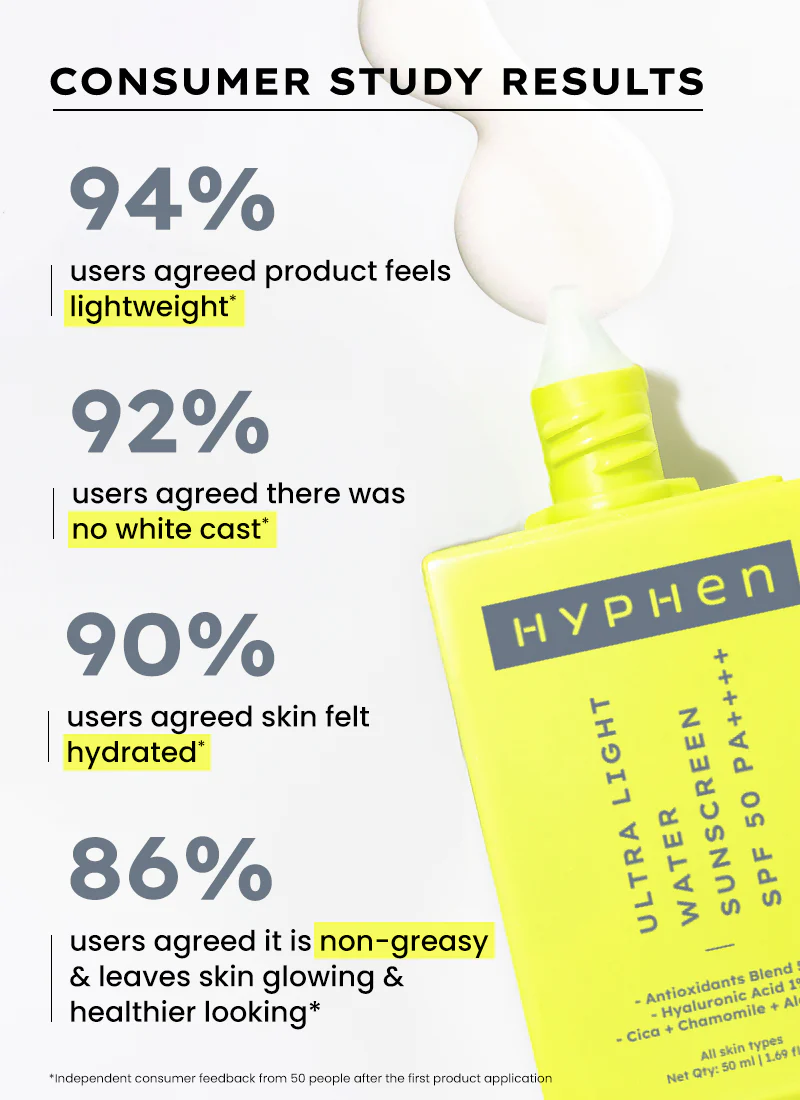 ULTRA LIGHT WATER SUNSCREEN SPF 50 PA ++++ | 50 ml - Image 5