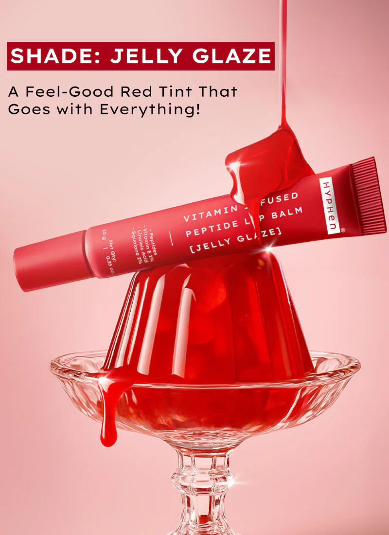VIP Jelly Glaze Lip Balm, 1% Vit E & Peptides- 10g - Image 4