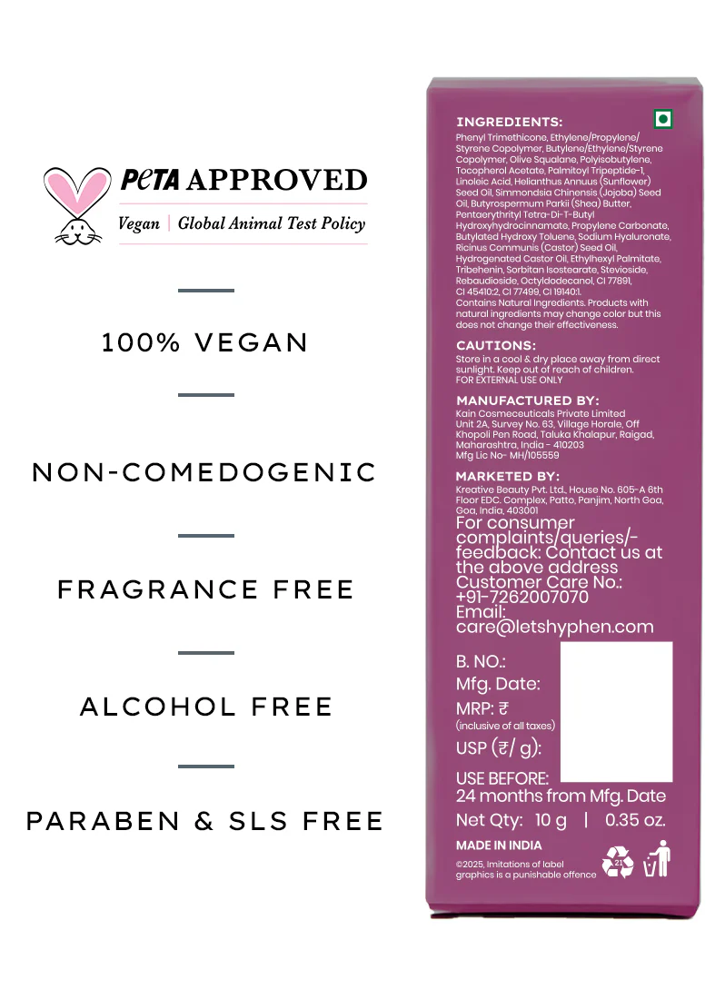 VIP Orchid Lip Balm, 1% Vit E & Peptides- 10g - Image 10
