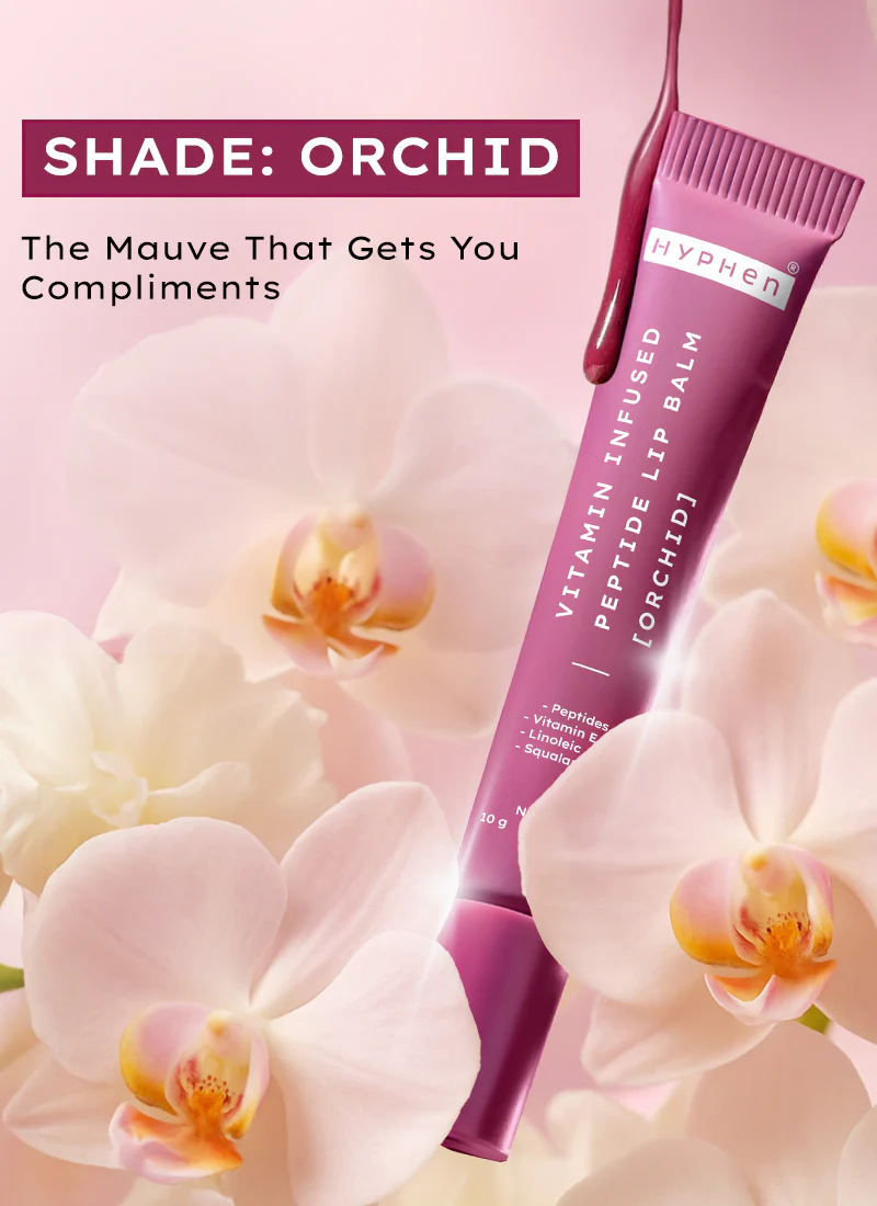 VIP Orchid Lip Balm, 1% Vit E & Peptides- 10g - Image 4