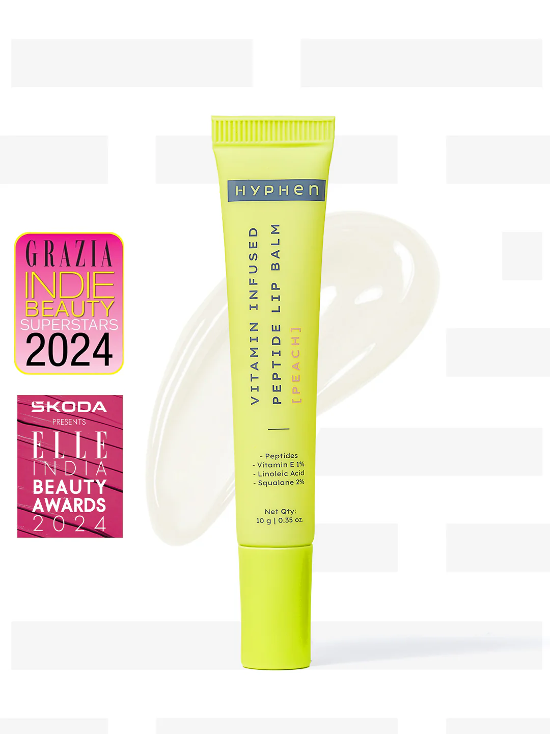 VITAMIN INFUSED PEPTIDE LIP BALM - PEACH 10G - Image 11